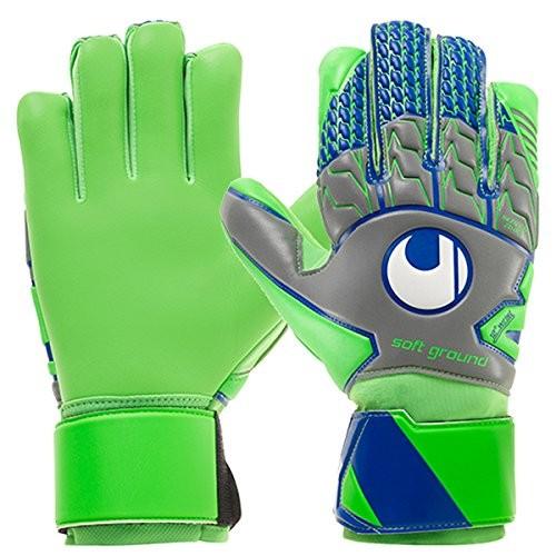 uhlsport ウールシュポルト キーパーグローブ テンショングリーン ソフト ハーフネガティブ コンプ 1011058 10号｜campista