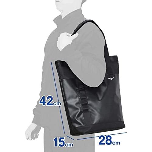 ミズノ] トートバッグ ターポリントートバッグ ブラック 通学 スポーツ