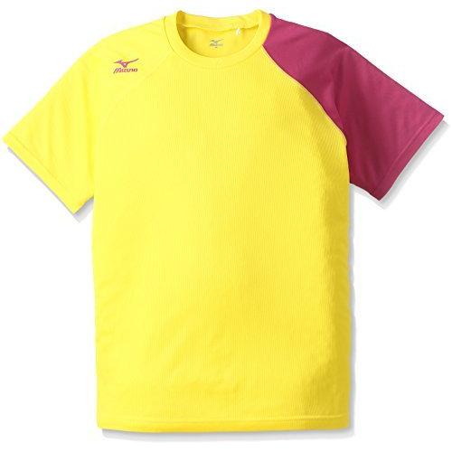 ミズノ MIZUNO テニスウェア Tシャツ UNISEX 62JA6070 44 ブレイジング