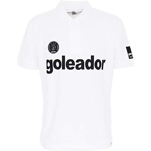 goleadorゴレアドール Monotona ポロシャツ G-2307 Sサイズ ホワイト