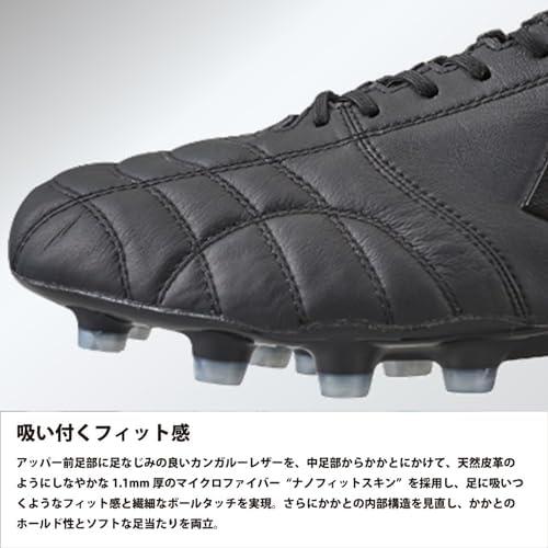 ヒュンメル(hummel) サッカースパイク ヴォラート3プロ スーパーワイド HAS1244SW ブラック×金 25cm｜campista｜03