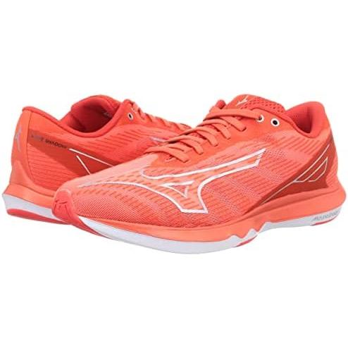 ミズノ(MIZUNO) ランニングシューズ ウエーブシャドウ 5 J1GC213006 レッド/シルバー/ホワイト 25.0cm｜campista｜07