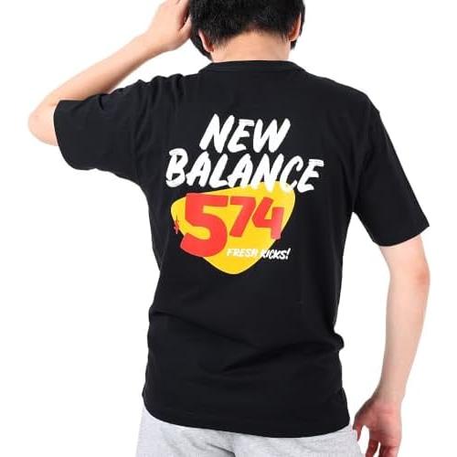 ニューバランス(New Balance) 半袖Tシャツ エッセンシャルズ 574 MT31523 メンズ ブラック Lサイズ｜campista｜08