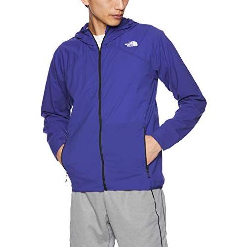 ザ・ノース・フェイス ジャケット クランバートレイルフーディ メンズ アズテックブルー S サイズ