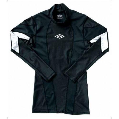 UMBRO アンブロ パワーインナーシャツL / S ブラック BLK M｜campista