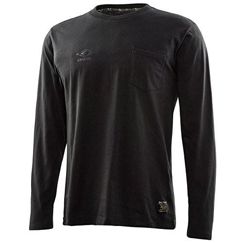 アンブロ(UMBRO) OF コンフォート L/S シャツ UCA5753L BLK ブラック Lサイズ｜campista