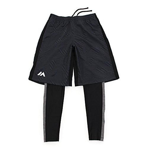 2021年春の Mens Authentic Majesticマジェスティック Leggings Mサイズ GRY5グレー mk-xm12maj0004 Set Shorts ボトムス(ジャージ以外) 2021年春の Mens Authentic Majesticマジェスティック Leggings Mサイズ GRY5グレー mk-xm12maj0004 Set Shorts ボトムス(ジャージ以外)