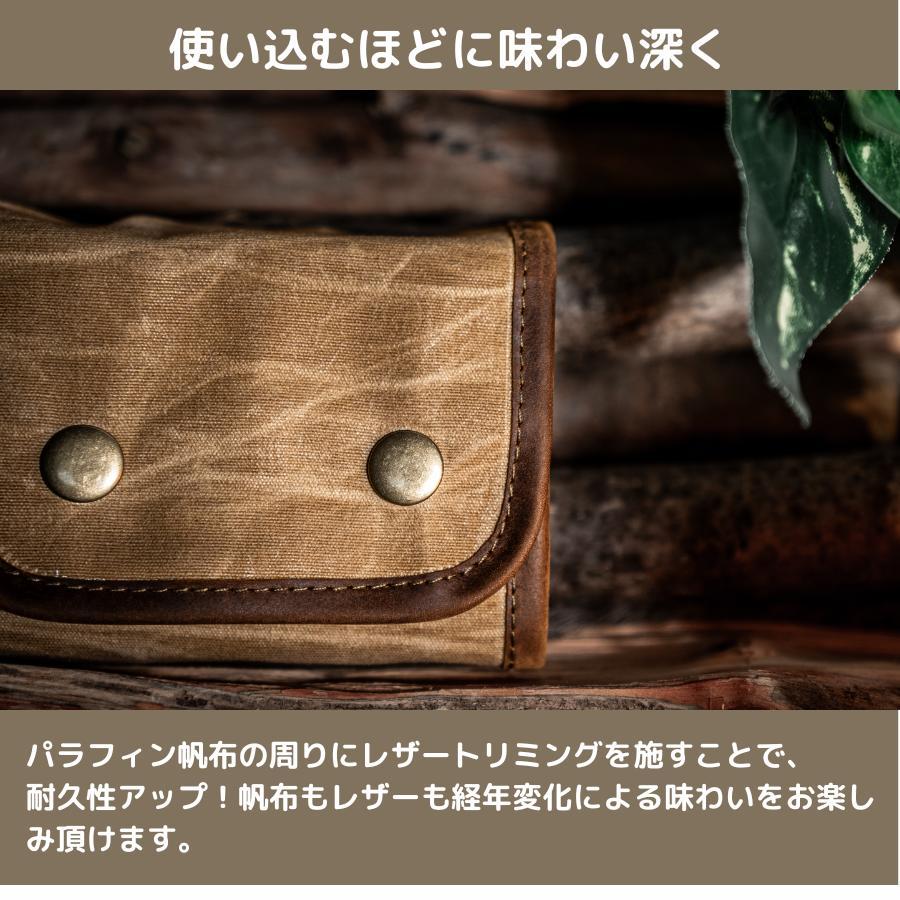 CAMPLUS】 スパイスケース 5口 調味料入れ ボックス 帆布 調味料収納