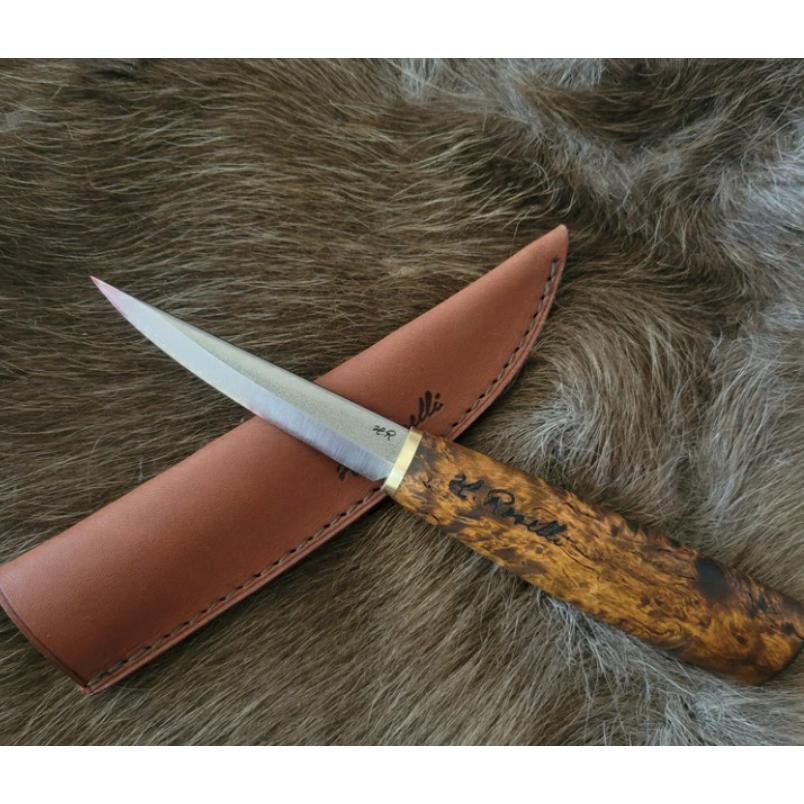 Roselli ロゼリ カービングナイフ【炭素鋼】【カーリーバーチ Roselli ロゼリ カービングナイフ【炭素鋼】【カーリーバーチ