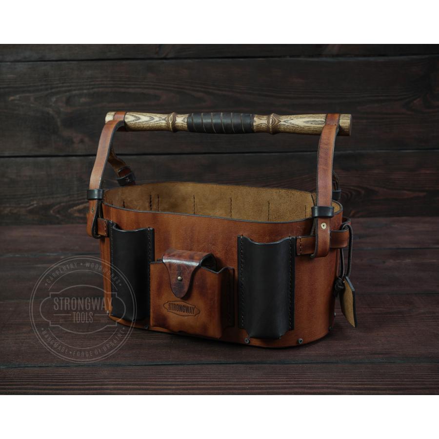 ウクライナ産】ツールオーガナイザーレザーボックス 【SWAYTOBOR】工具