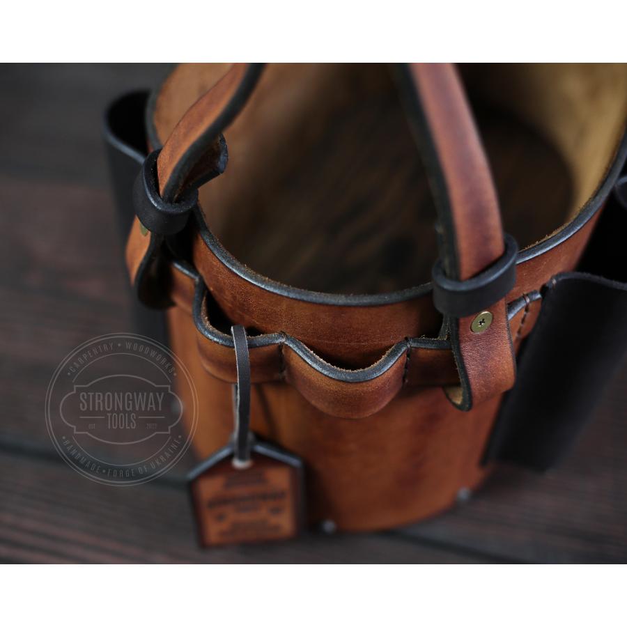 ウクライナ産】ツールオーガナイザーレザーボックス 【SWAYTOBOR】工具