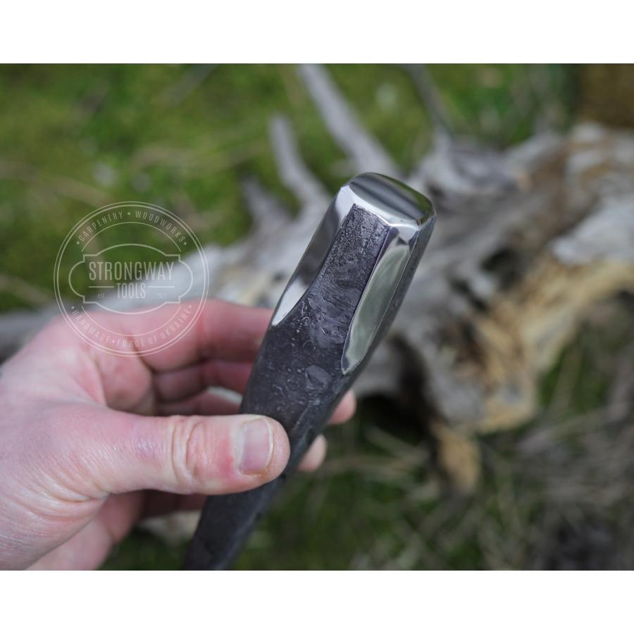 （オリジナル）2袋【フォロー割・短期リピート割適用価格】 ウクライナ産】手鍛造 薪割り用ウェッジ-小 【SWAYTOBOR】くさび 楔