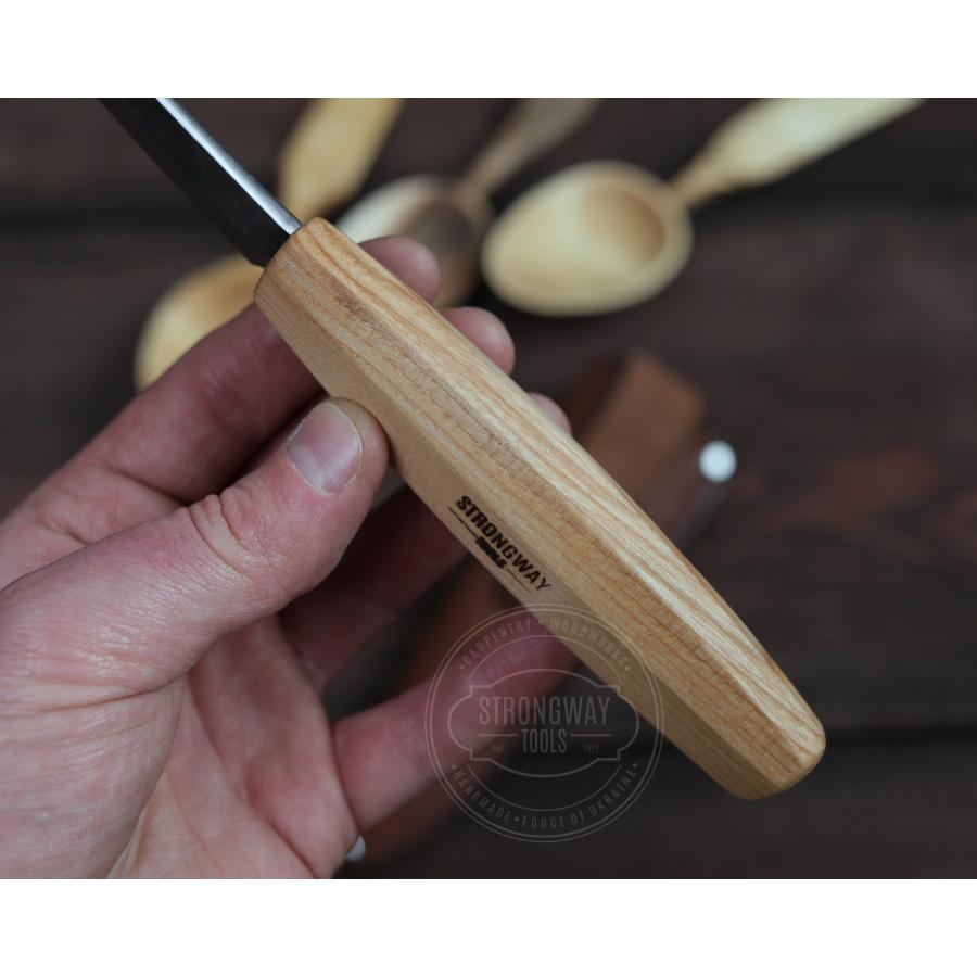 ウクライナ産】カービングナイフ 八角形ハンドル2 【SWAYTOBOR