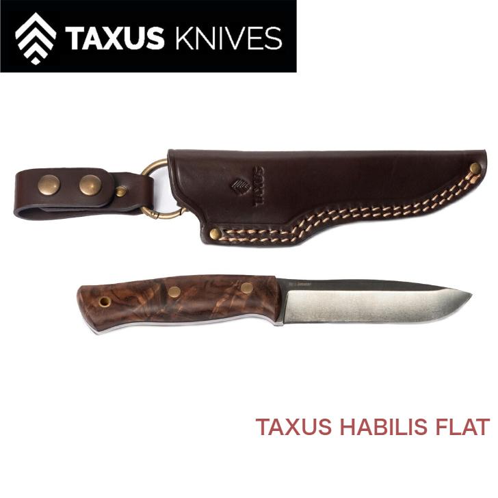 タクサスナイフ ハビリスフラット Taxus Knives Habilis Flat ブッシュ 
