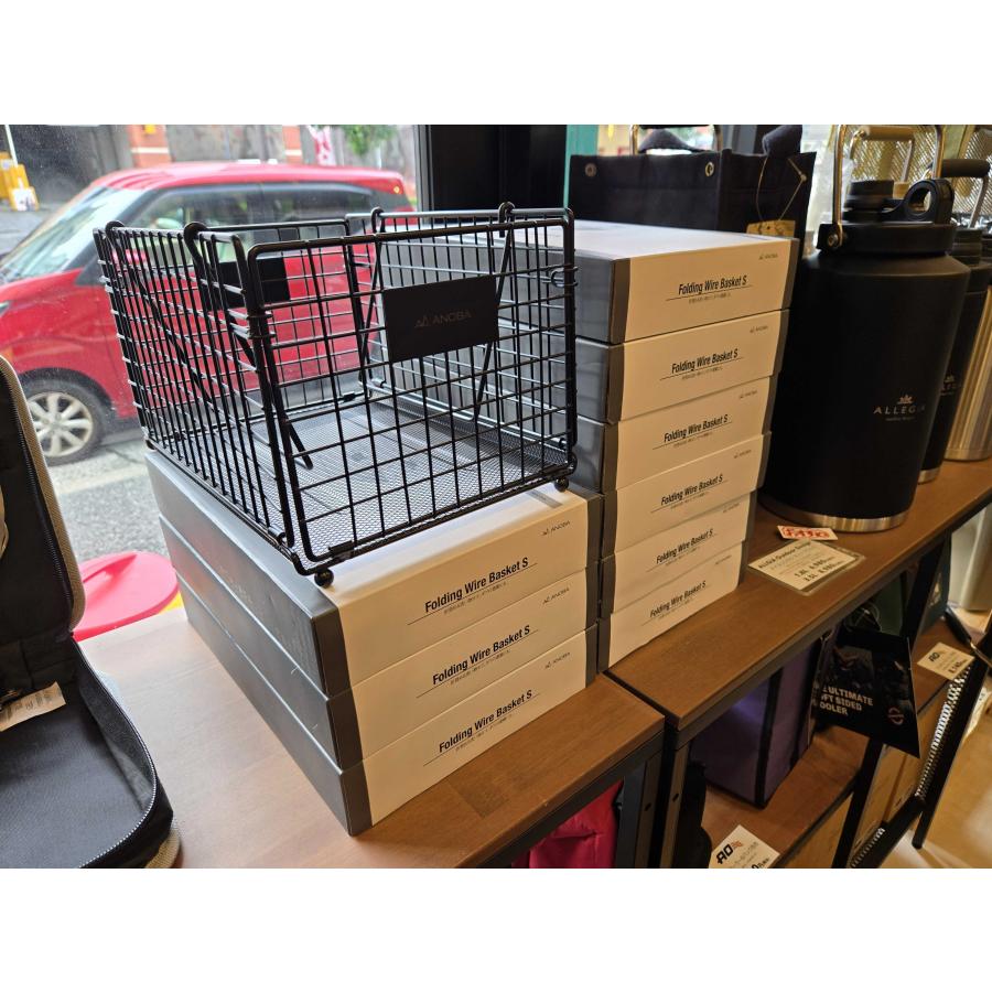 ANOBAフォールディング ワイヤーバスケットS : Campoo!ヤフー店 ANOBAフォールディング ワイヤーバスケットS : Campoo!ヤフー店