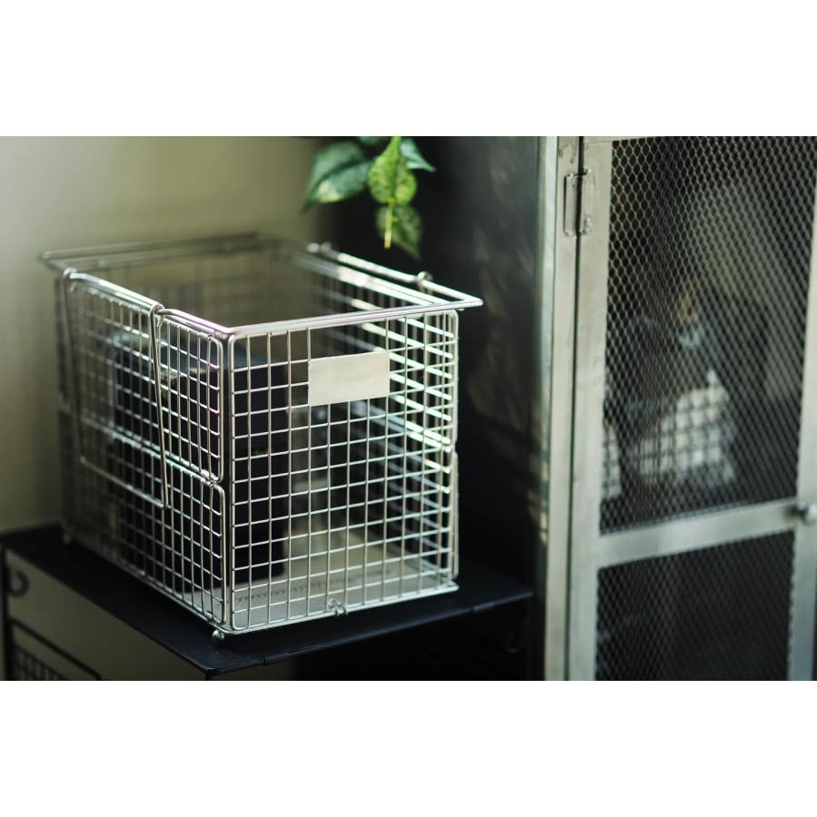 ANOBA（アノバ） フォールディングワイヤーバスケット M SUS Ver