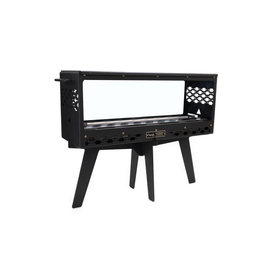 TENTO暖炉【両面ガラス仕様】CPD1・タクティカル 煙突が要らない暖炉？テントの中で安全に使えるキャンプ用暖炉バイオエタノール暖炉 |  | 02