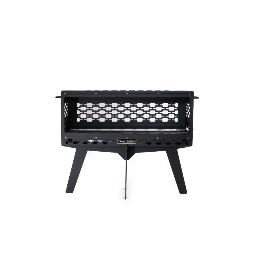 TENTO暖炉【片面ガラス仕様】CPD2・タクティカル 煙突が要らない暖炉？テントの中で安全に使えるキャンプ用暖炉バイオエタノール暖炉 | 