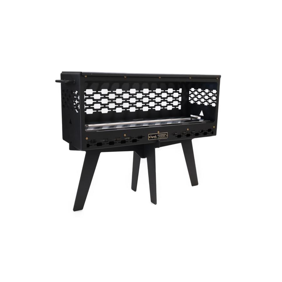 TENTO暖炉【片面ガラス仕様】CPD2・タクティカル 煙突が要らない暖炉？テントの中で安全に使えるキャンプ用暖炉バイオエタノール暖炉 |  | 02