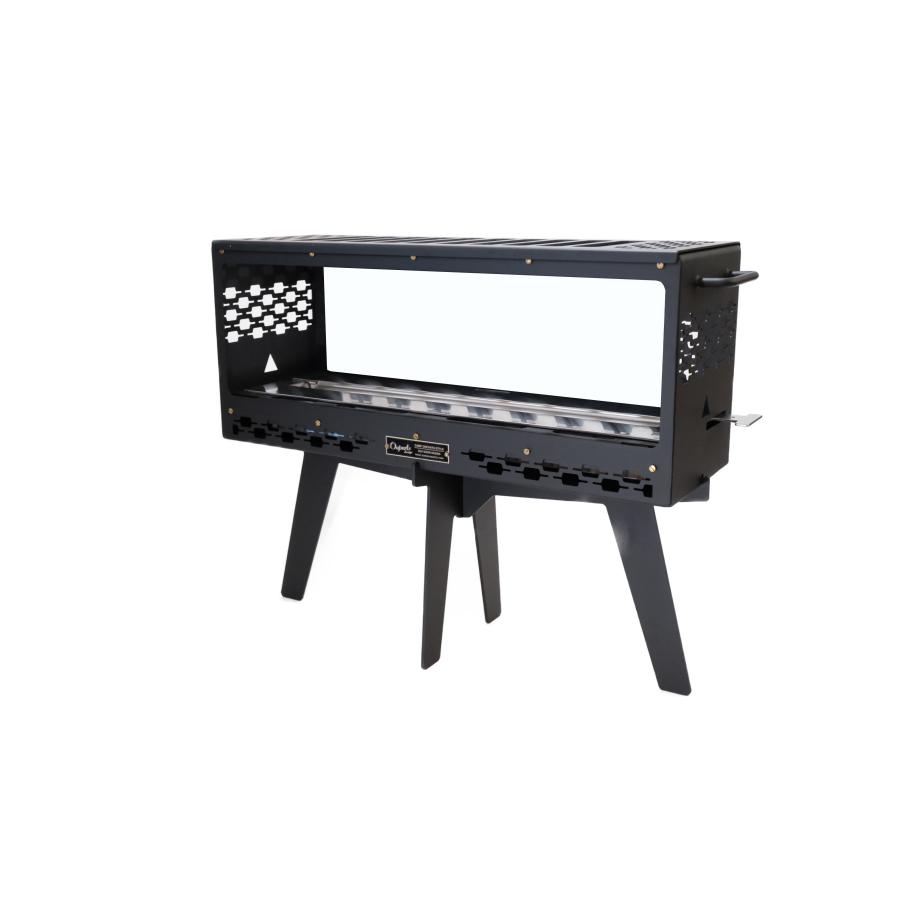 TENTO暖炉【両面ガラス無し仕様】CPD3・タクティカル煙突が要らない暖炉？テントの中で安全に使えるアウトドア バイオエタノール暖炉 |  | 01