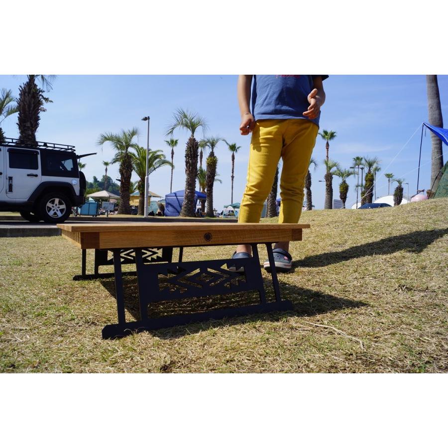 Oak standard folding solo table　CAMPOOPARTS　オーク　スタンダード　焚き火　ソロテーブルキャンプ オーパーツ |  | 10