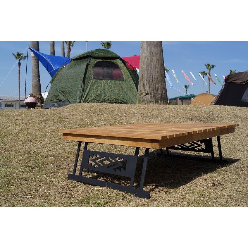 Oak standard folding solo table　CAMPOOPARTS　オーク　スタンダード　焚き火　ソロテーブルキャンプ オーパーツ |  | 04