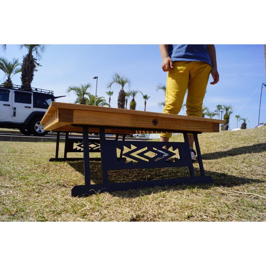 Oak standard folding solo table　CAMPOOPARTS　オーク　スタンダード　焚き火　ソロテーブルキャンプ オーパーツ |  | 09