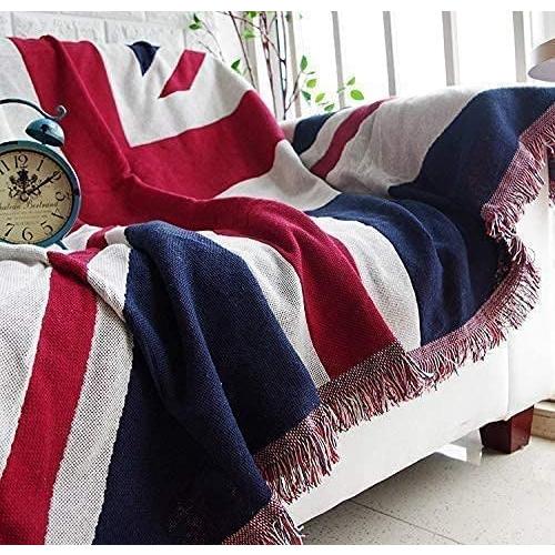 アメリカ国旗　星条旗　マルチカバー　ソファーカバー　ラグ　127x184 マルチカバー 北欧 アメリカ国旗 イギリス国旗 ソファカバー