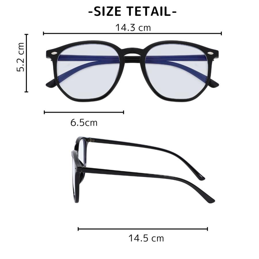 ブルーライトカットメガネ PCメガネ 伊達メガネ 伊達眼鏡 クリアレンズ