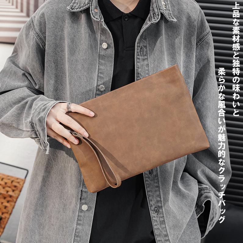 クラッチバッグ メンズ 本革 レディース レザー 鞄 バッグ 小さめ セカンドバッグ おしゃれ ブランド かわいい Puレザー 革 大容量 Ko0024 Canban 通販 Yahoo ショッピング