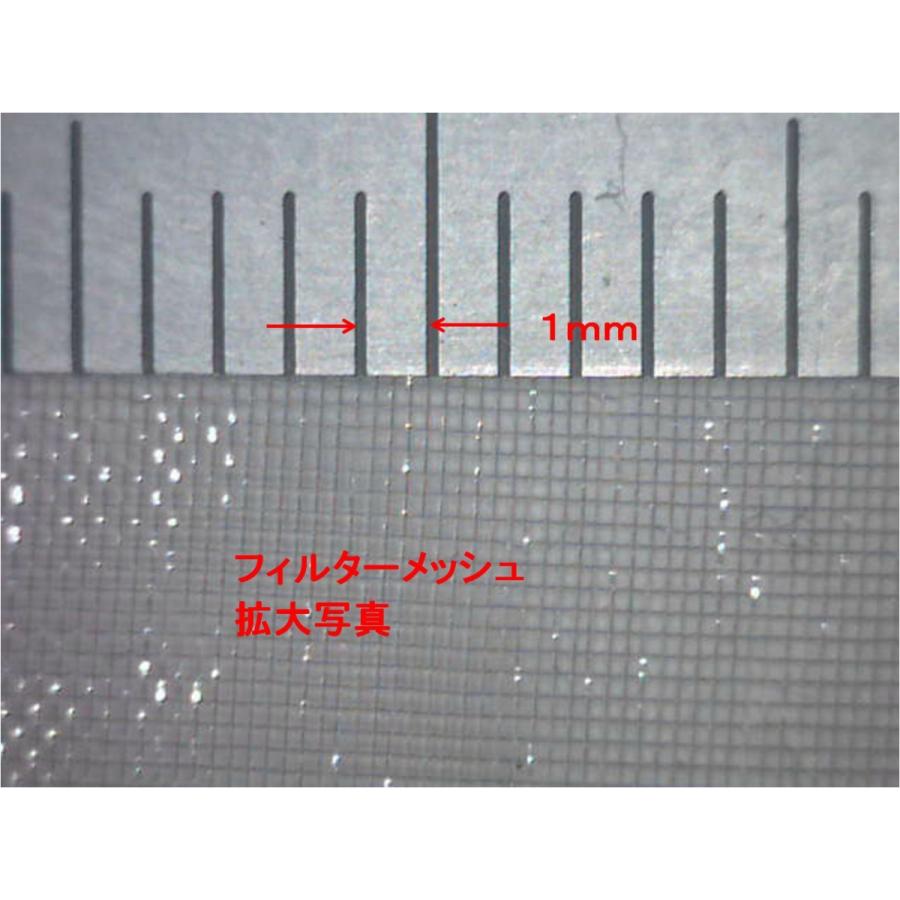 水洗い可能　当店オリジナル ファン付きジャケット用 防塵フィルター (ポリエステル メッシュ１６)4枚セット |  | 07
