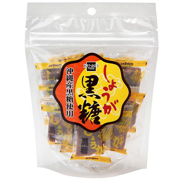 健康フーズ しょうが黒糖 80g