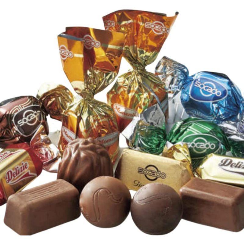 1袋 ソカド プラリネ アソート チョコレート 500g : カナディアン