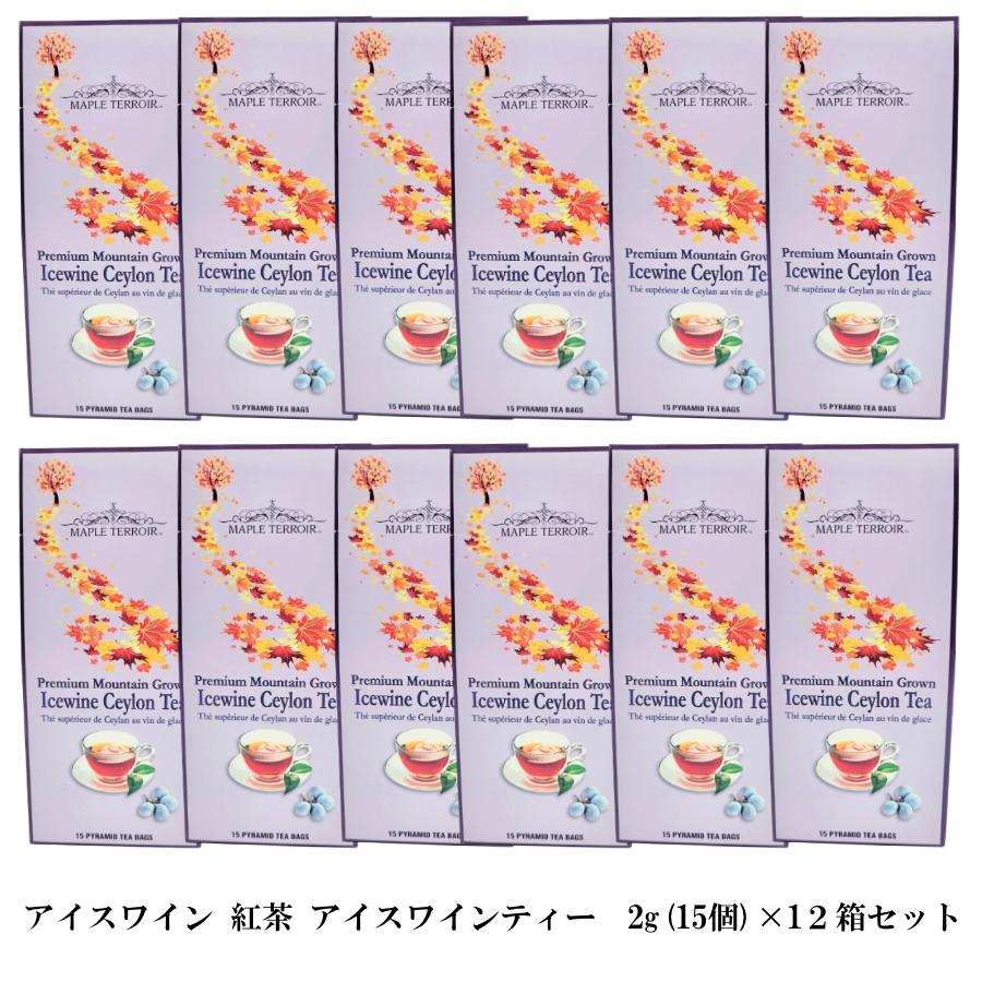 アイスワイン 紅茶 アイスワインティ 2g(15個) ×12箱セット ティー