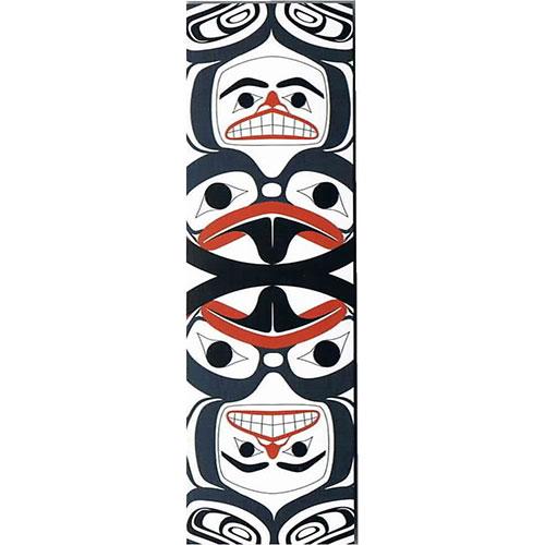 本 しおり ブックマーク カナダ 先住民 ネイティブ インディアン デザイン Frog Human Drum B101 カナダ土産専門店canadianspirit 通販 Yahoo ショッピング