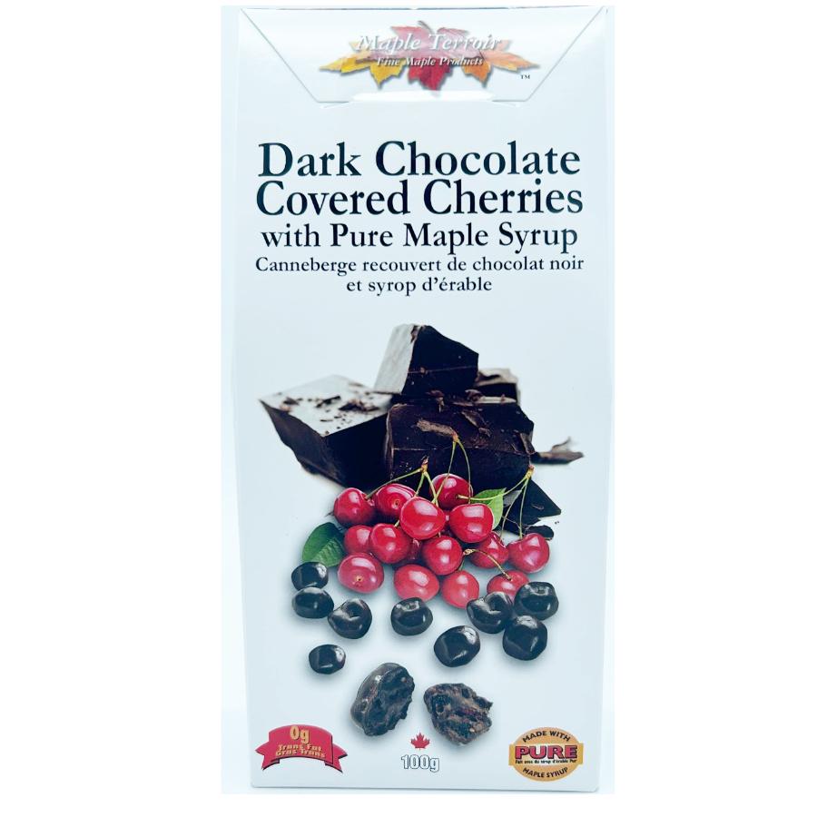 チェリー まるごと チョコレート 100g  カナダ 土産 メープルテルワー 人気 カナダ 旅行  日本語シールはがし |  | 05