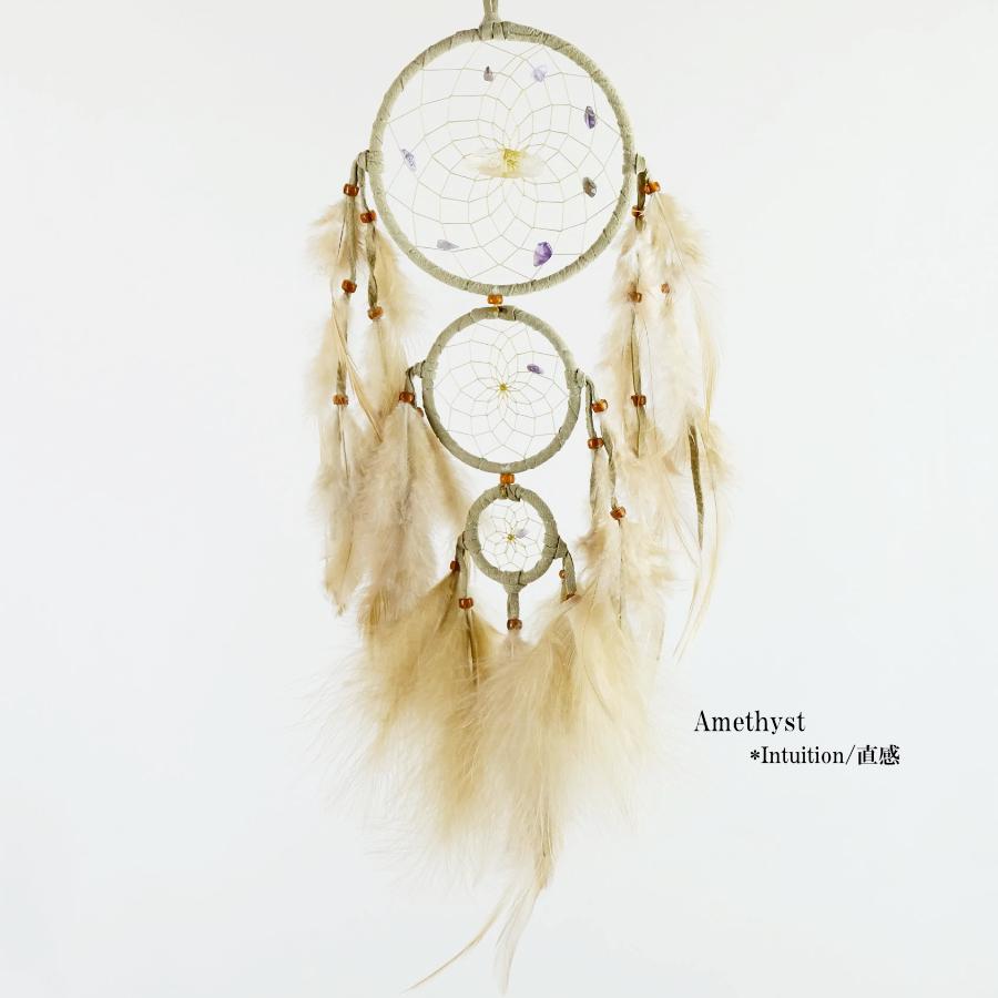 ドリームキャッチャー 本物 オジブア族 インディアン ハンドメイド 4