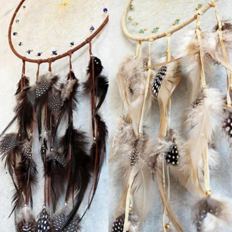 ドリームキャッチャー 本物 オジブア族 インディアン ハンドメイド 9  