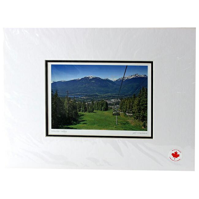 アート プリント画 ダブルマット カナダ 先住民 ネイティブ インディアン Maihara [ Whistler Valley