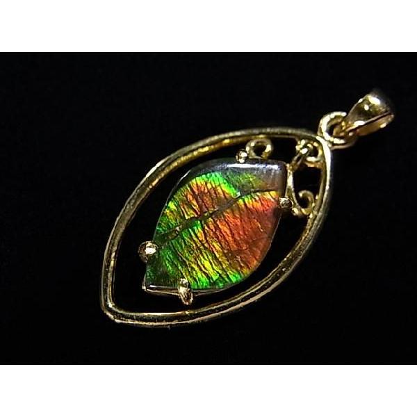 超美品 稀少な化石宝石アンモライト 18kペンダントトップ Korite社 Hj 18gpt 18 カナディアンセレクト 通販 Yahoo ショッピング 超目玉 Www Ladislexia Net