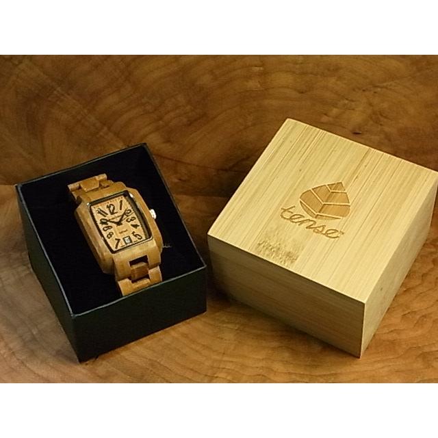 tense テンス 日本総輸入元 2年保証 カナダ 竹製 バンブーウォッチ