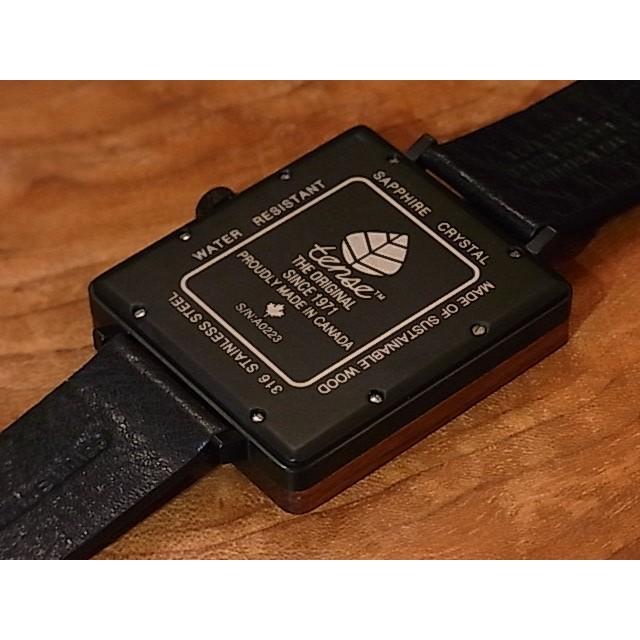 tense テンス 日本総輸入元 2年保証 カナダ 木製 34mm 腕時計 ウッド