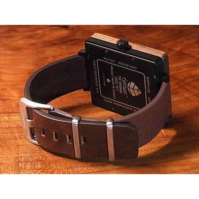 tense テンス 日本総輸入元 2年保証 カナダ 木製 34mm 腕時計 ウッド