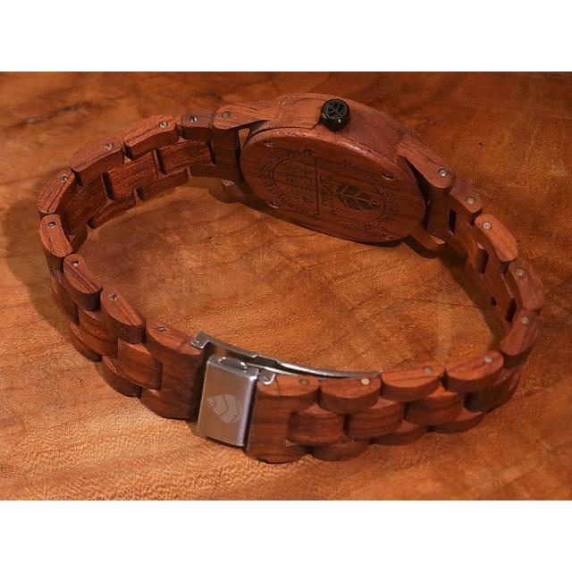 tense テンス 日本総輸入元 2年保証 カナダ 木製 40mm ウッドウォッチ