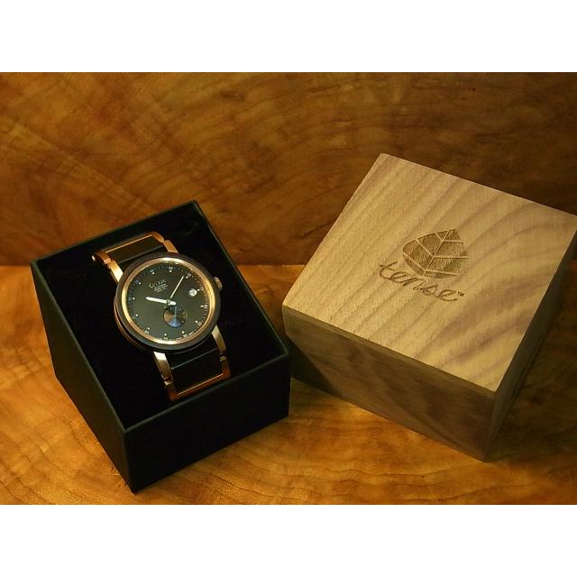 tense テンス 日本総輸入元 2年保証 カナダ 木製 40mm ウッドウォッチ