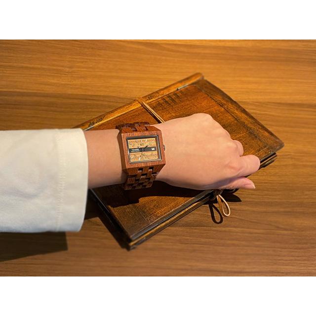 tense 腕時計 カナダ製 tense テンス 日本総輸入元 2年保証 カナダ 木製 37mm 腕時計 ウッド