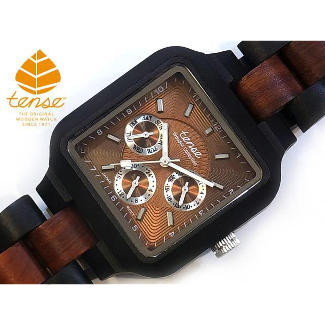 tense テンス 日本総輸入元 2年保証 カナダ 木製 38mm 腕時計 ウッド