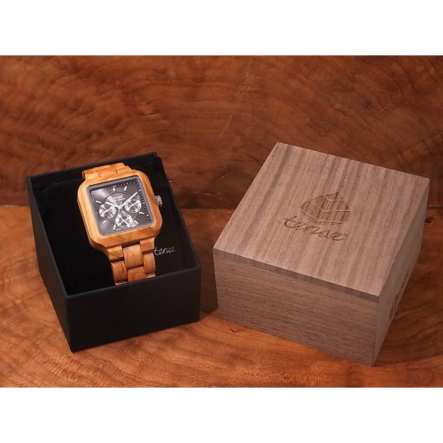 tense テンス 日本総輸入元 2年保証 カナダ 木製 38mm 腕時計 ウッド