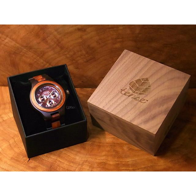 TENSE 腕時計 クロノグラフ　G4300DS-N エグゼクティブモデル 楽天市場】テンス 【tense】 日本公式ショップ 木製腕時計