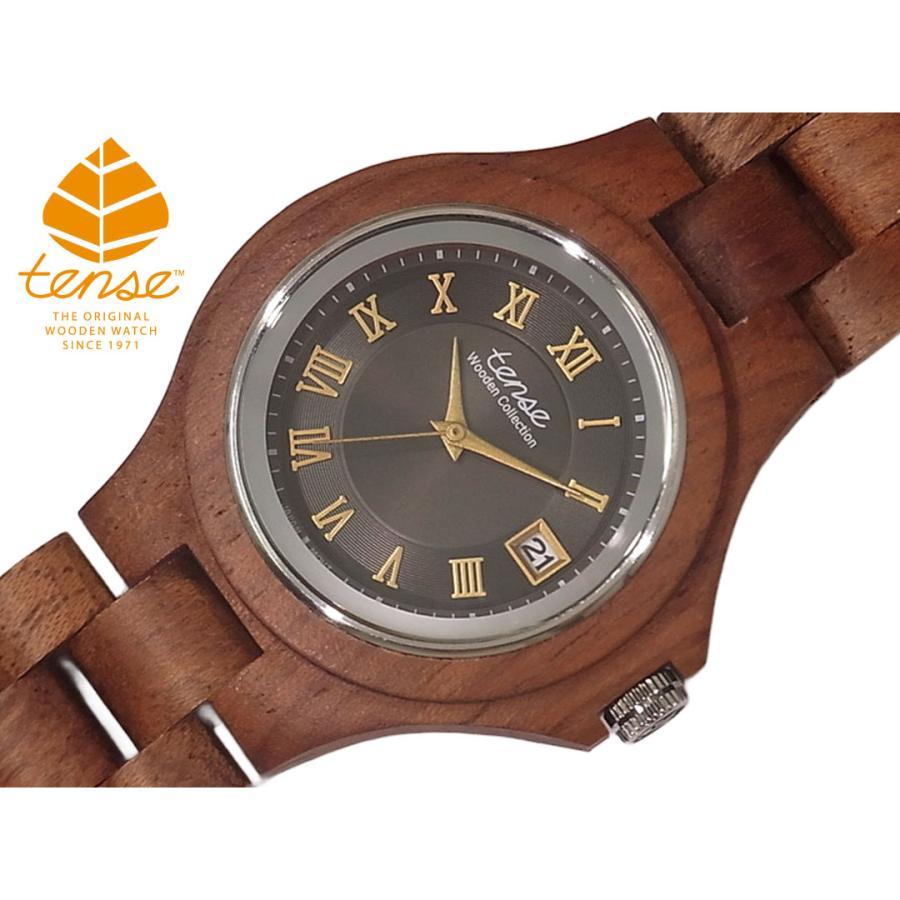 国内正規品 限定 カナダ製 Tense ウッドウォッチ 木製 腕時計 メンズ 日本製ムーブメント 安心の国内メンテナンス対応 日付機能付 日本最大級 Www Skylanceronline Com